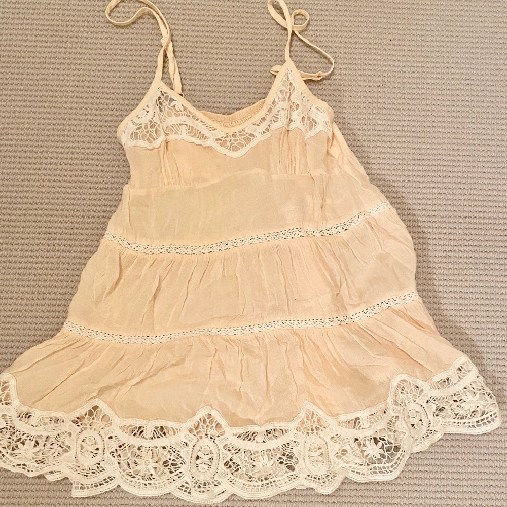 Intimately Free People Flowy Lace Cami with Lace